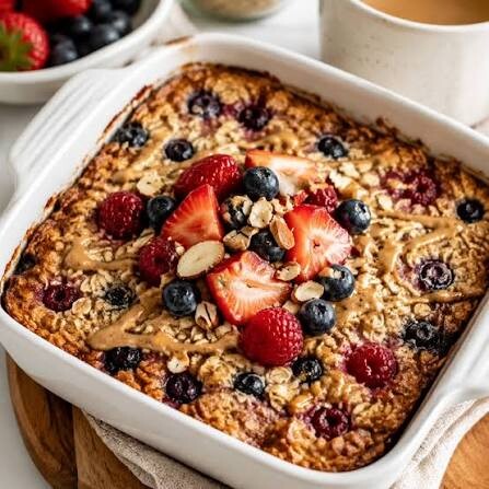 Baked oats